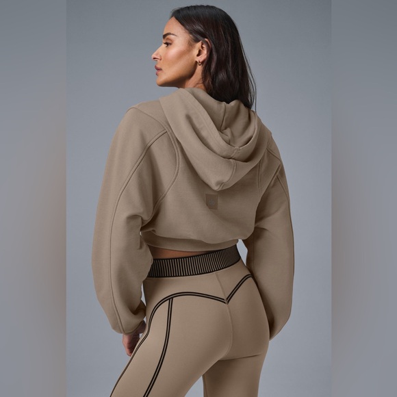 Alo Yoga Sweet Escape Zip-Up Hoodie Women’s Size - Picture 4 of 17